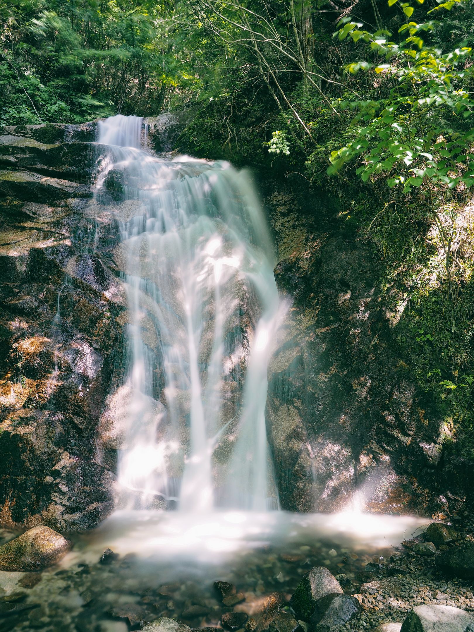 O-taki (männlicher Wasserfall)